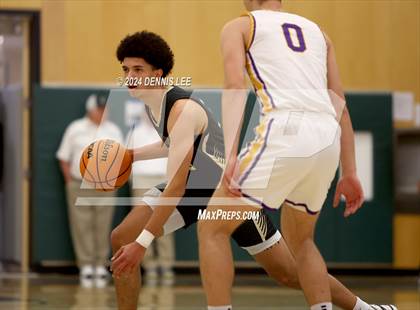 Thumbnail 1 in Salesian College Preparatory vs. Archbishop Riordan (De La Salle MLK Classic) photogallery.