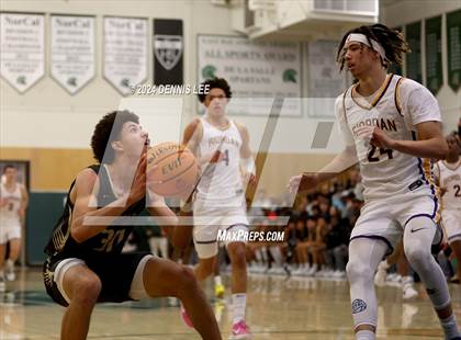 Thumbnail 2 in Salesian College Preparatory vs. Archbishop Riordan (De La Salle MLK Classic) photogallery.