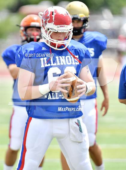 Thumbnail 1 in Illinois All-Star Game (East vs. West) photogallery.