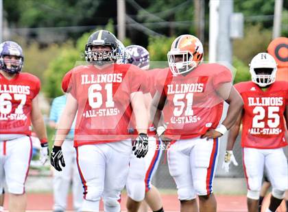 Thumbnail 1 in Illinois All-Star Game (East vs. West) photogallery.