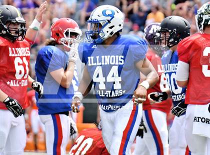 Thumbnail 1 in Illinois All-Star Game (East vs. West) photogallery.