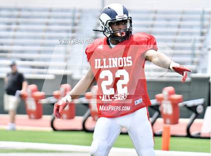 Thumbnail 2 in Illinois All-Star Game (East vs. West) photogallery.