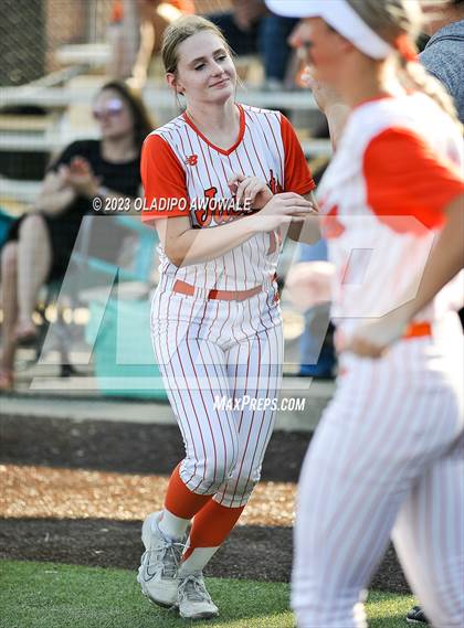 Thumbnail 2 in Rockwall vs. Waxahachie (UIL Softball 6A Region 2 Area) photogallery.