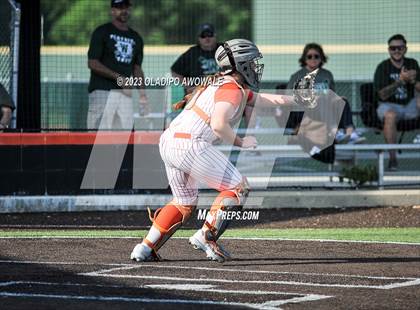 Thumbnail 2 in Rockwall vs. Waxahachie (UIL Softball 6A Region 2 Area) photogallery.