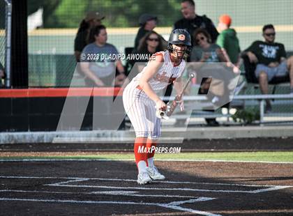 Thumbnail 2 in Rockwall vs. Waxahachie (UIL Softball 6A Region 2 Area) photogallery.