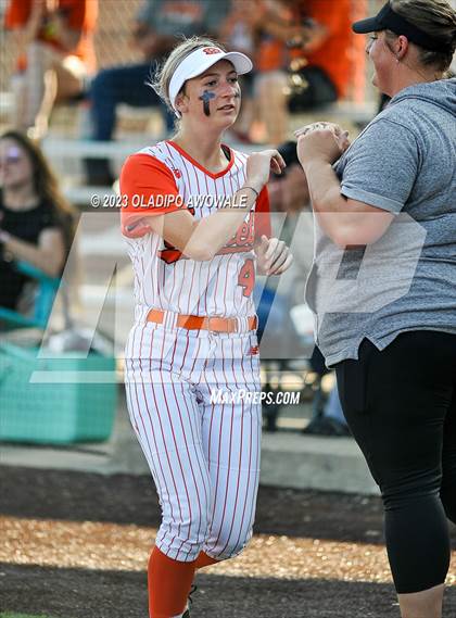 Thumbnail 3 in Rockwall vs. Waxahachie (UIL Softball 6A Region 2 Area) photogallery.