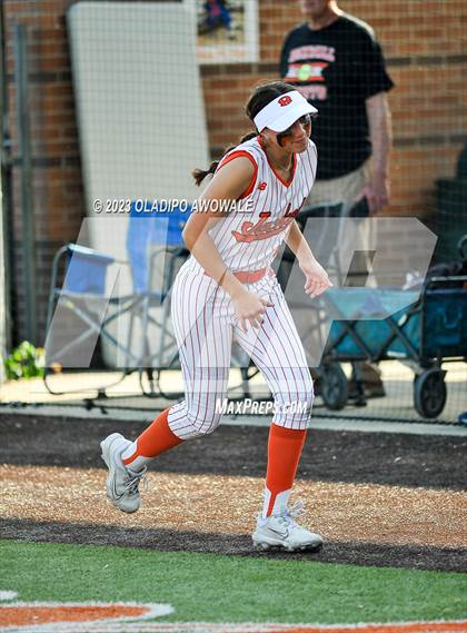 Thumbnail 3 in Rockwall vs. Waxahachie (UIL Softball 6A Region 2 Area) photogallery.