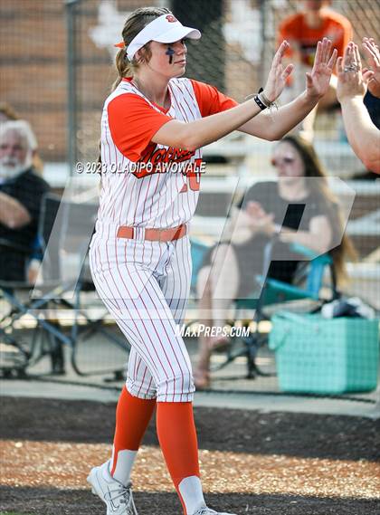 Thumbnail 2 in Rockwall vs. Waxahachie (UIL Softball 6A Region 2 Area) photogallery.