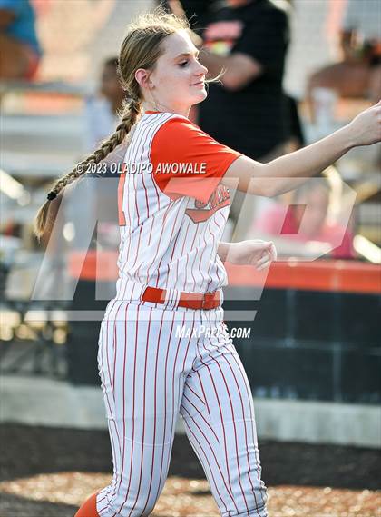 Thumbnail 1 in Rockwall vs. Waxahachie (UIL Softball 6A Region 2 Area) photogallery.
