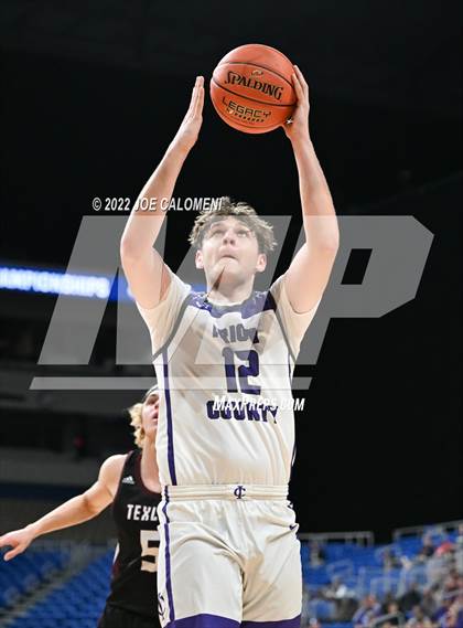 Thumbnail 3 in Irion County vs Texline (UIL 1A State Semifinal) photogallery.