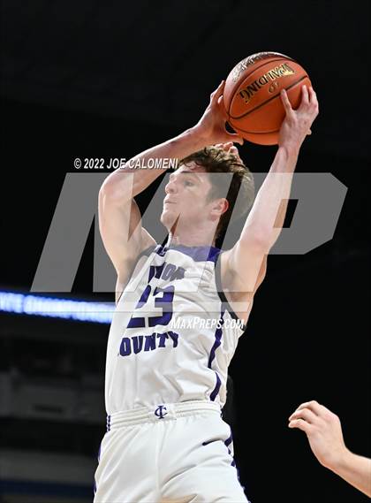 Thumbnail 3 in Irion County vs Texline (UIL 1A State Semifinal) photogallery.