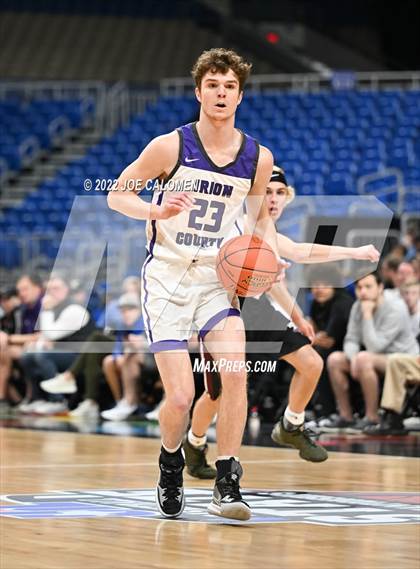 Thumbnail 3 in Irion County vs Texline (UIL 1A State Semifinal) photogallery.