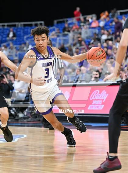 Thumbnail 1 in Irion County vs Texline (UIL 1A State Semifinal) photogallery.