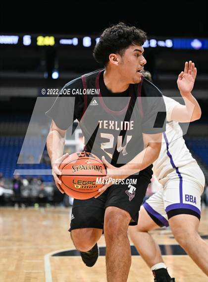 Thumbnail 2 in Irion County vs Texline (UIL 1A State Semifinal) photogallery.