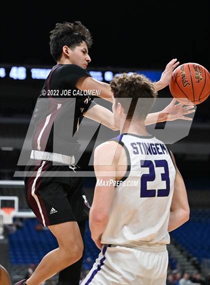 Thumbnail 3 in Irion County vs Texline (UIL 1A State Semifinal) photogallery.