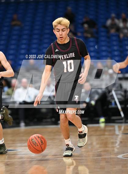 Thumbnail 3 in Irion County vs Texline (UIL 1A State Semifinal) photogallery.