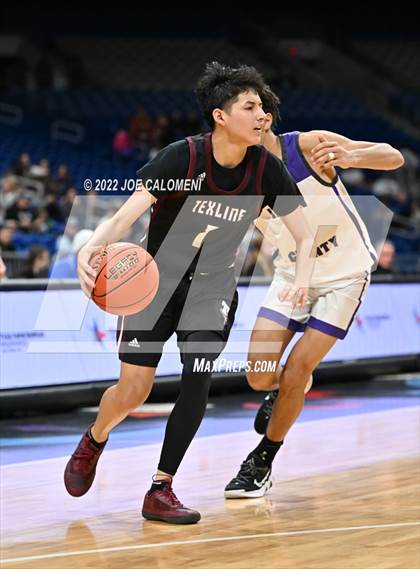 Thumbnail 2 in Irion County vs Texline (UIL 1A State Semifinal) photogallery.