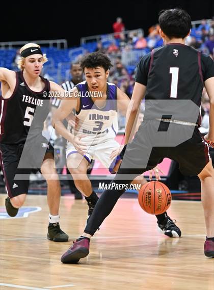 Thumbnail 2 in Irion County vs Texline (UIL 1A State Semifinal) photogallery.