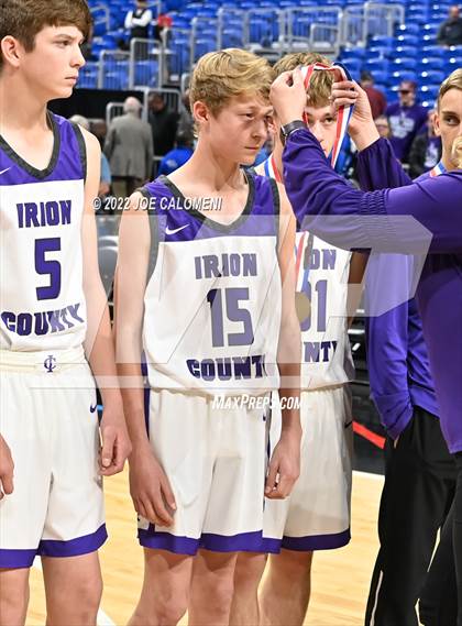 Thumbnail 3 in Irion County vs Texline (UIL 1A State Semifinal) photogallery.