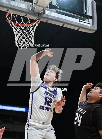 Thumbnail 2 in Irion County vs Texline (UIL 1A State Semifinal) photogallery.