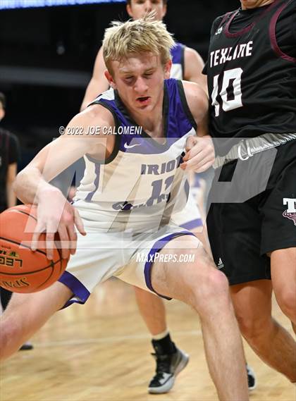 Thumbnail 2 in Irion County vs Texline (UIL 1A State Semifinal) photogallery.