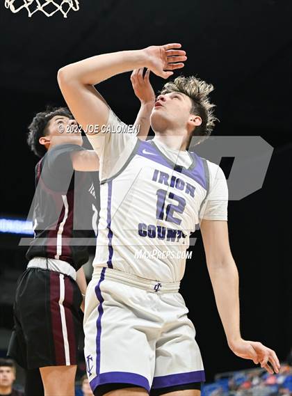 Thumbnail 1 in Irion County vs Texline (UIL 1A State Semifinal) photogallery.