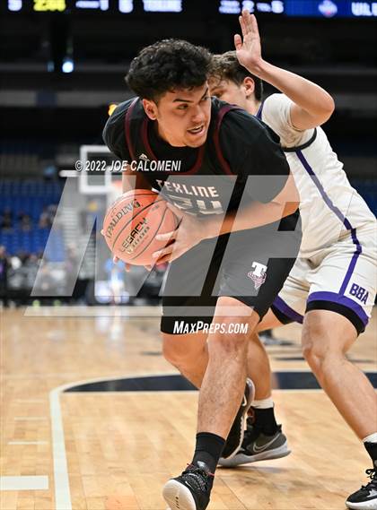 Thumbnail 3 in Irion County vs Texline (UIL 1A State Semifinal) photogallery.