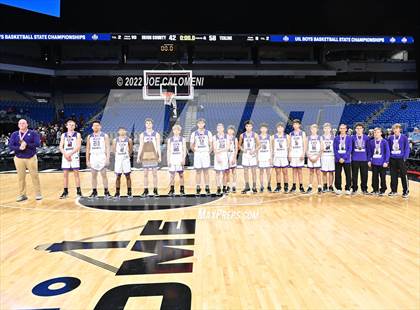 Thumbnail 1 in Irion County vs Texline (UIL 1A State Semifinal) photogallery.