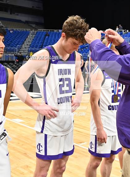Thumbnail 3 in Irion County vs Texline (UIL 1A State Semifinal) photogallery.