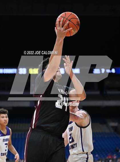 Thumbnail 3 in Irion County vs Texline (UIL 1A State Semifinal) photogallery.