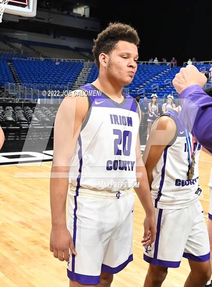 Thumbnail 2 in Irion County vs Texline (UIL 1A State Semifinal) photogallery.