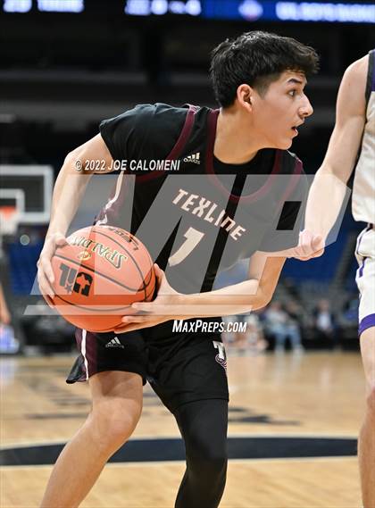 Thumbnail 1 in Irion County vs Texline (UIL 1A State Semifinal) photogallery.