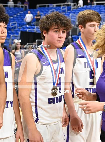 Thumbnail 3 in Irion County vs Texline (UIL 1A State Semifinal) photogallery.
