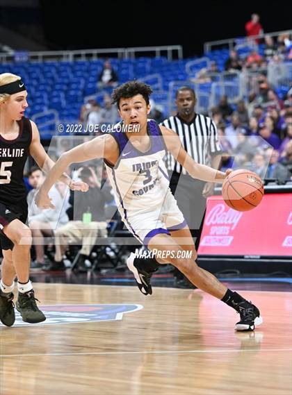 Thumbnail 2 in Irion County vs Texline (UIL 1A State Semifinal) photogallery.