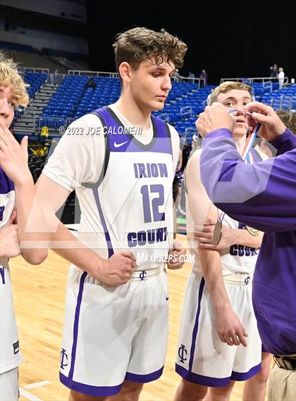 Thumbnail 1 in Irion County vs Texline (UIL 1A State Semifinal) photogallery.