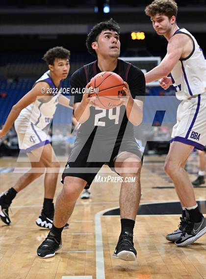 Thumbnail 1 in Irion County vs Texline (UIL 1A State Semifinal) photogallery.
