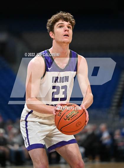 Thumbnail 2 in Irion County vs Texline (UIL 1A State Semifinal) photogallery.