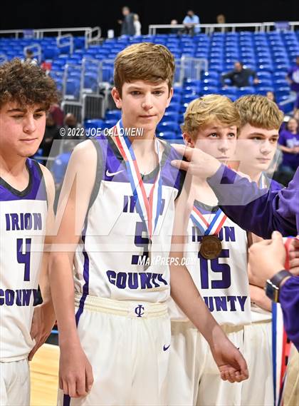 Thumbnail 2 in Irion County vs Texline (UIL 1A State Semifinal) photogallery.