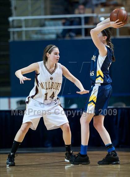 Thumbnail 3 in Millbury vs. Notre Dame Academy (MIAA D2 Final) photogallery.