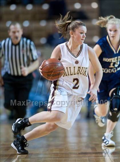 Thumbnail 3 in Millbury vs. Notre Dame Academy (MIAA D2 Final) photogallery.