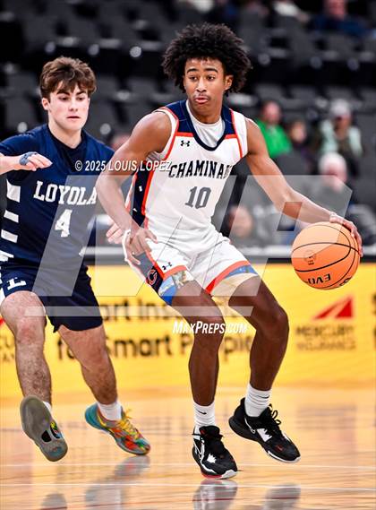 Thumbnail 2 in Loyola vs. Chaminade (Trinity-Mission League Showcase) photogallery.