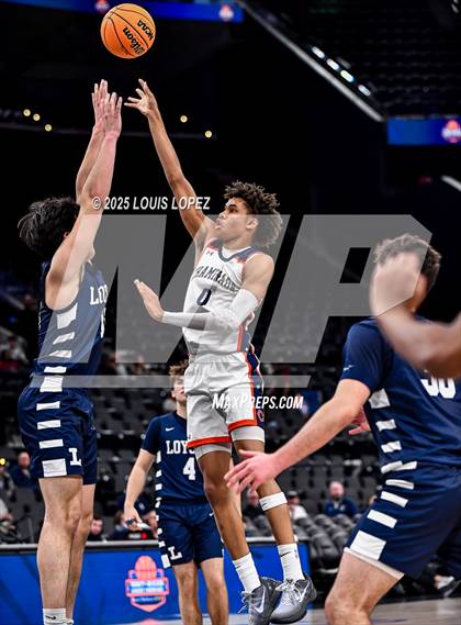 Thumbnail 1 in Loyola vs. Chaminade (Trinity-Mission League Showcase) photogallery.