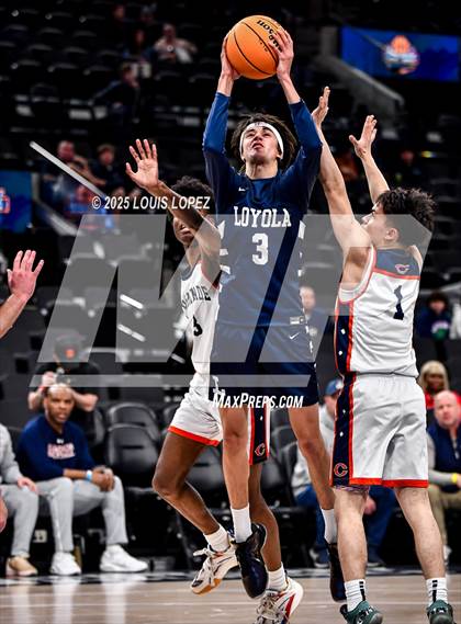 Thumbnail 2 in Loyola vs. Chaminade (Trinity-Mission League Showcase) photogallery.