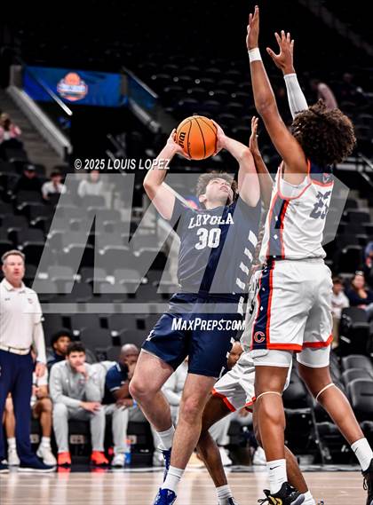 Thumbnail 3 in Loyola vs. Chaminade (Trinity-Mission League Showcase) photogallery.