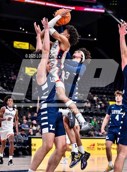 Thumbnail 2 in Loyola vs. Chaminade (Trinity-Mission League Showcase) photogallery.