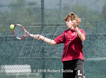 Thumbnail 2 in Shasta vs. Lowell (CIF NorCal Regional Team Tennis Championships) photogallery.