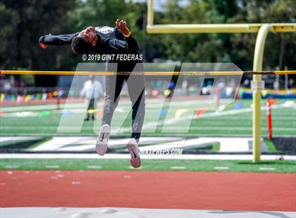Thumbnail 1 in CIF NCS Track & Field Meet of Champions (Boys High Jump)  photogallery.