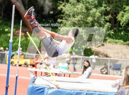 Thumbnail 1 in CIF NCS Track & Field Meet of Champions (Boys High Jump)  photogallery.