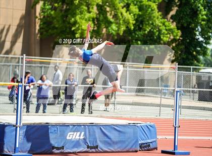 Thumbnail 1 in CIF NCS Track & Field Meet of Champions (Boys High Jump)  photogallery.