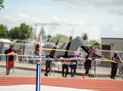 Thumbnail 1 in CIF NCS Track & Field Meet of Champions (Boys High Jump)  photogallery.